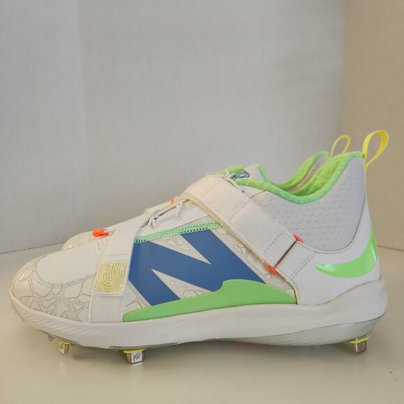 New Balance Men's FuelCell Lindor V2 Metal Baseball Shoe, white , 15 - Picture 4 of 10